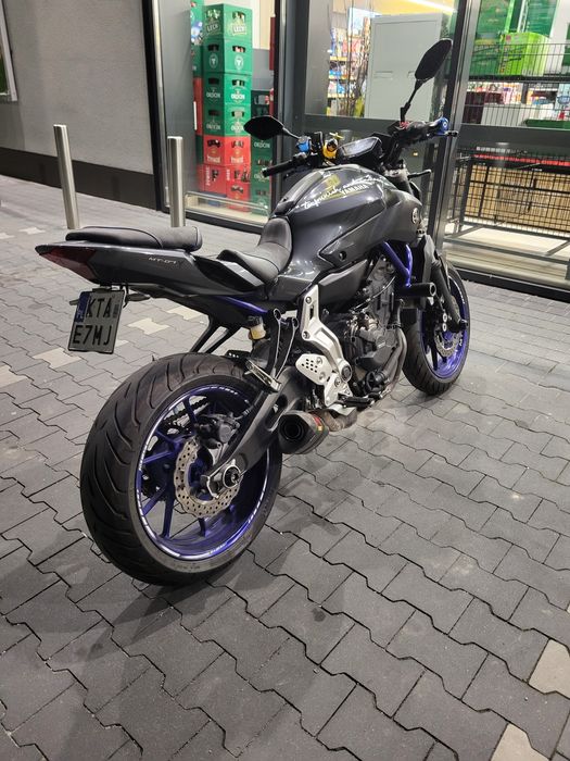 Yamaha MT 07 Pełna moc kat A