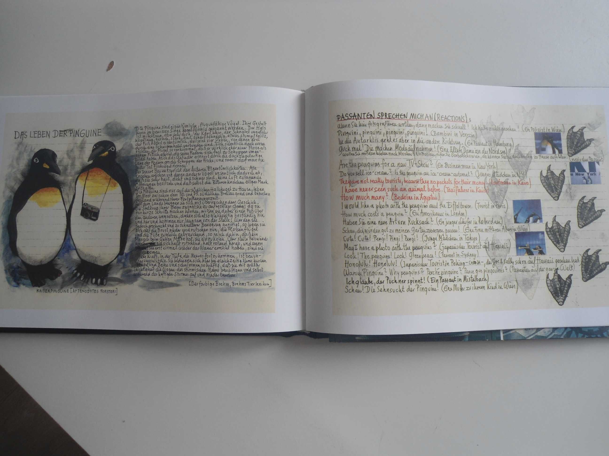 Penguins-Traveling the world-The Long road Home de Willy Puchner