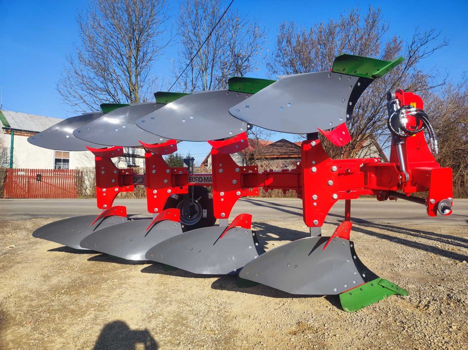 Pług obrotowy 3/4/5 skib EURO-MASZ kverneland 18'' lemiesz z dłutem !!
