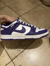 Nike dunk low court purple 43