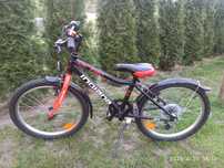 Rower 20" cali Indiana czerwony