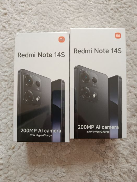 Xiaomi Redmi Note 14S 8/256 с NFC  Версия с зарядкой 67Вт в комплекте