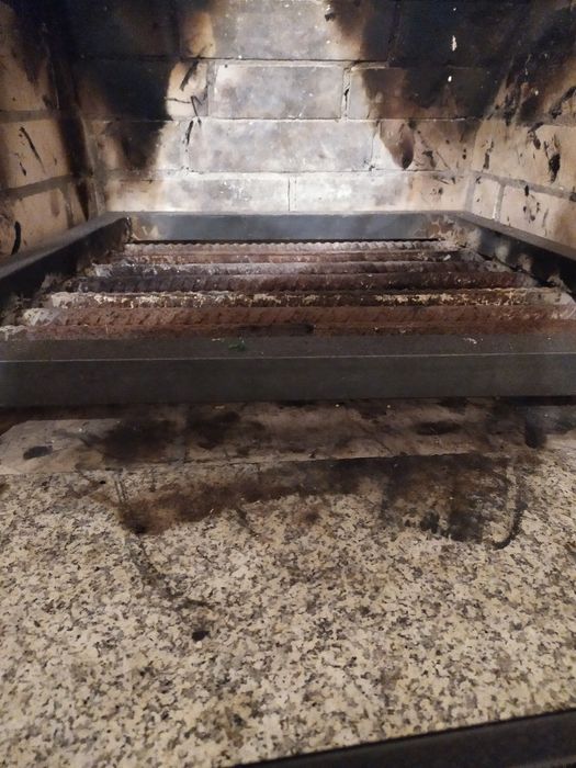 base para lareira