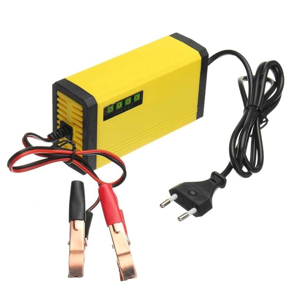 Carregador de 12V 2A Para Baterias De Carros/ Motos/ Scooters