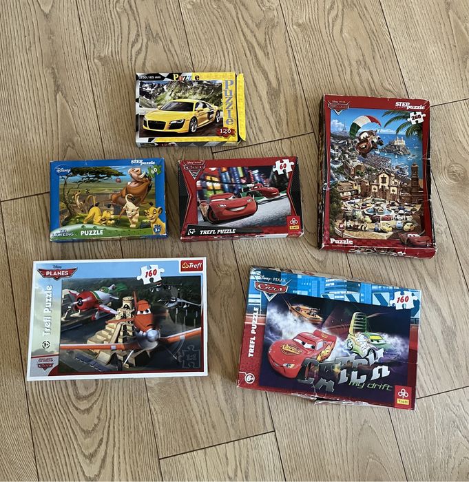 Пазли Тачки (Блискавка Маквін), Літачки