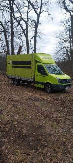 Kierowca z własnym Volkswagenem Crafterem