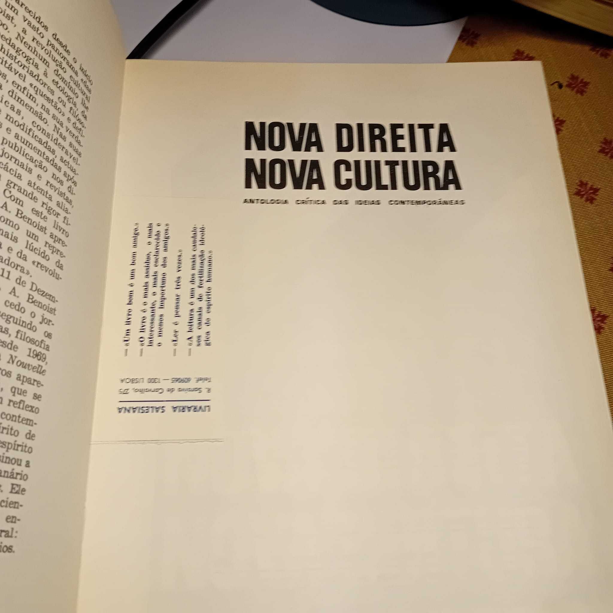 Alain de Benoist, Nova Direita Nova Cultura