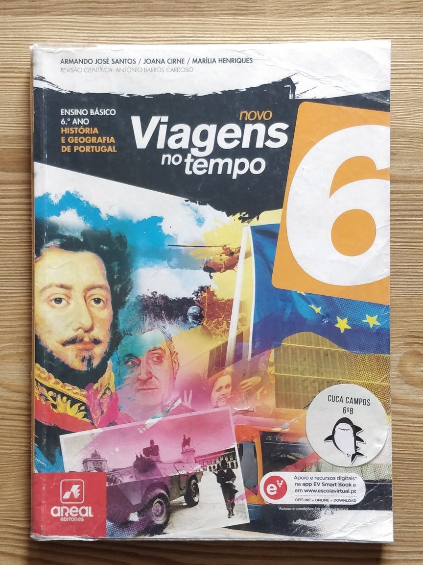 Livro de História e Geografia de Portugal 6ano