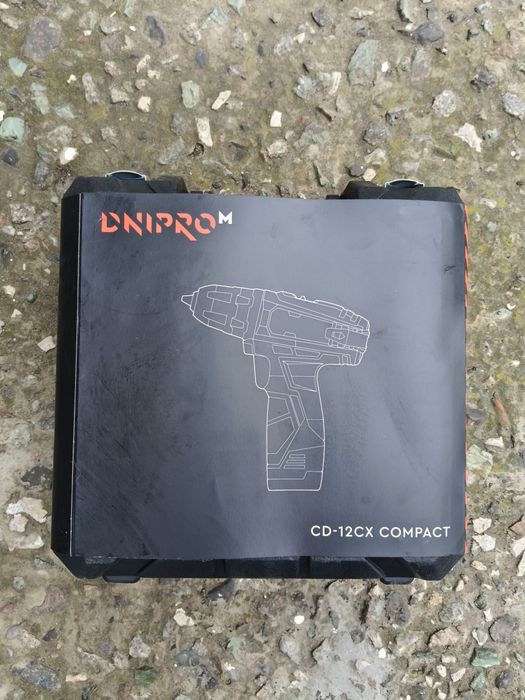 Шуруповерт dnipro m CD-12Cx Comp