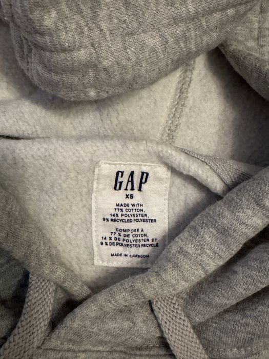 Худі GAP XS (універсальне) на флісі. ОРИГІНАЛ