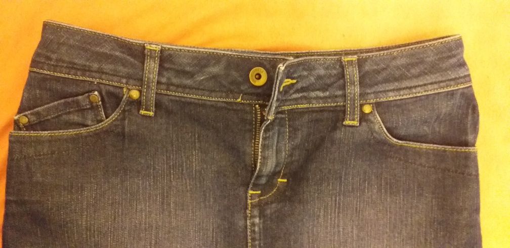 Esprit spódnica jeans dżins midi rozm. 34 XS