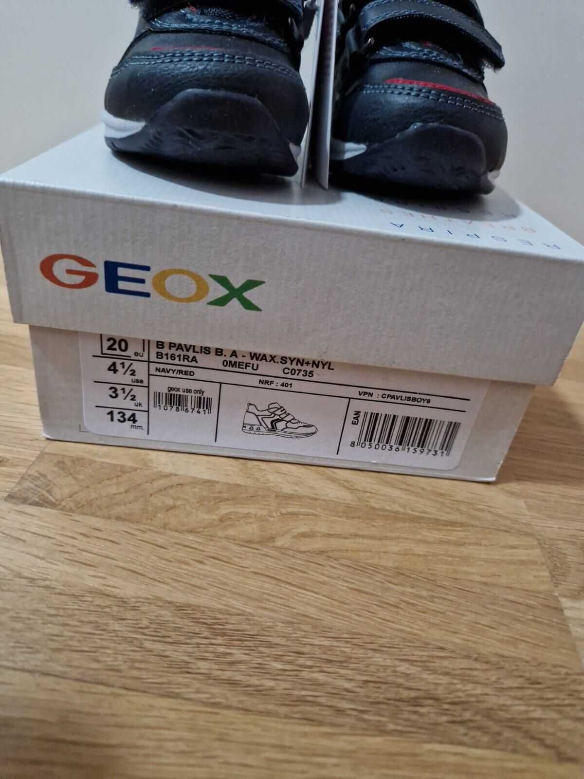 Новые детские кроссовки GEOX RESPIRA B PAVLIS 18p.оригинал Италия