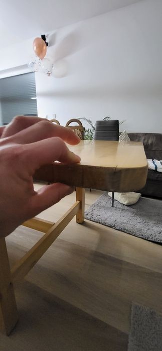 Sprzedam drewniany stół ok 2.53 x1m, blat 3cm