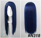 Caitlyn Kiramman Arcane LoL cosplay wig peruka granatowa niebieska