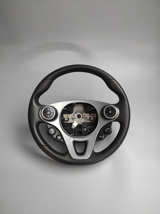 Kierownica multifunkcyjna SMART FOURFOR II 453, Skórzana ! ŁADNA !