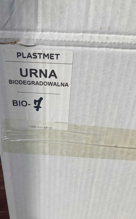 Urna biodegradowalna Plastmet – nowa