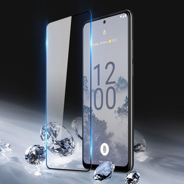 Dux Ducis 10D Tempered Glass szkło hartowane Nokia X30 9H z ramką