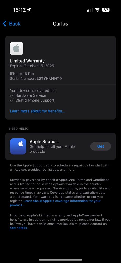 Iphone 16 pro 128GB