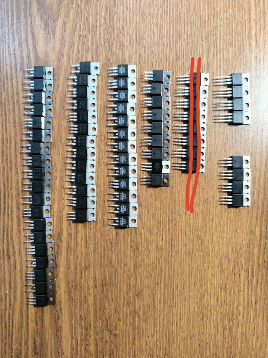 Транзистори Mosfet Б/у дешево (ціна за всі)
