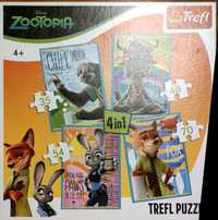 Puzzle Trefl 4+ Zootopia