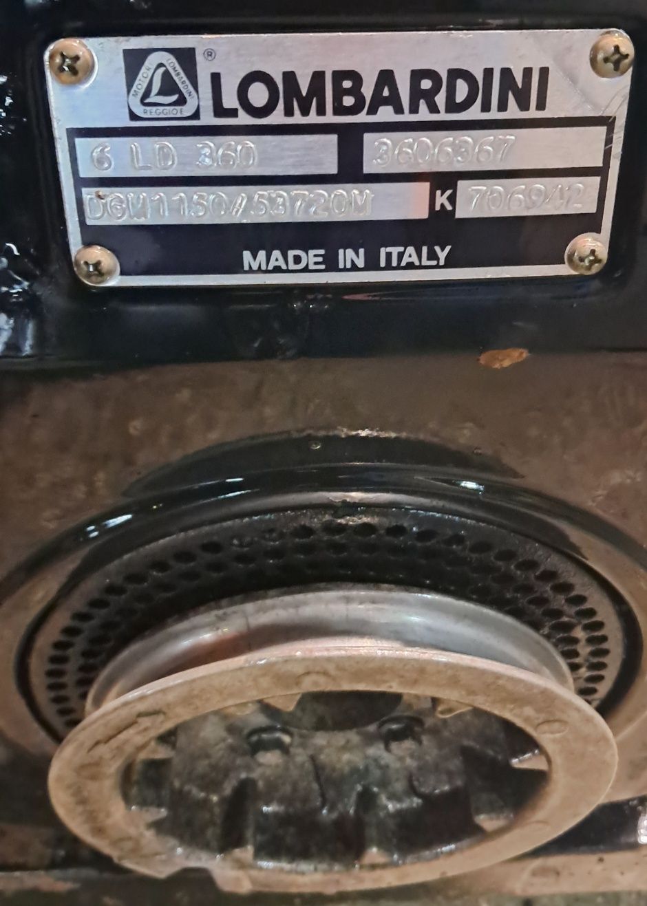Grupo motobomba lombardini 6ld 360