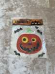 Halloween ozdoby żelowe dynia na szybę okno lustro