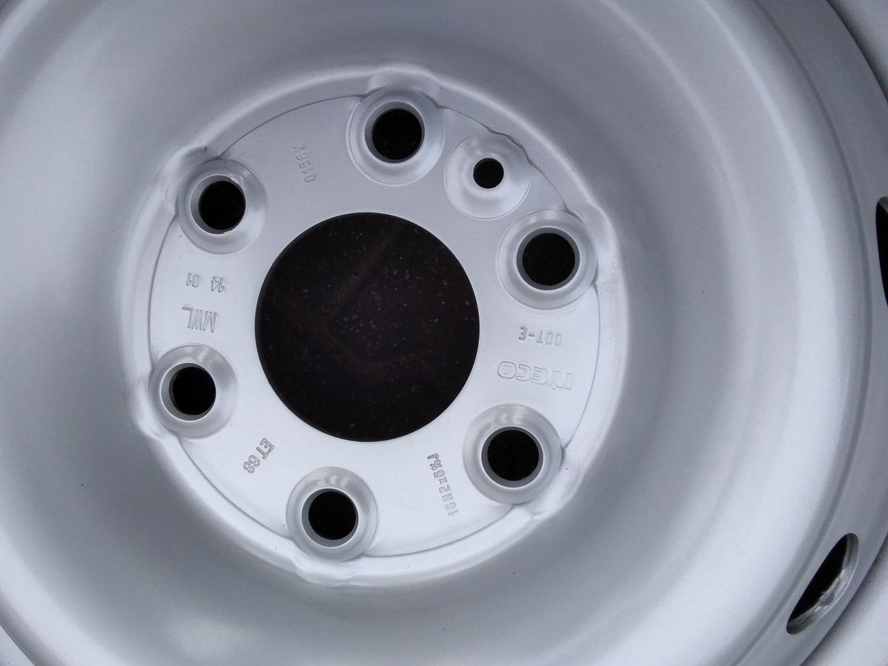 16" 6×125 Iveco Daily s 2000 Oryginał zapas koło