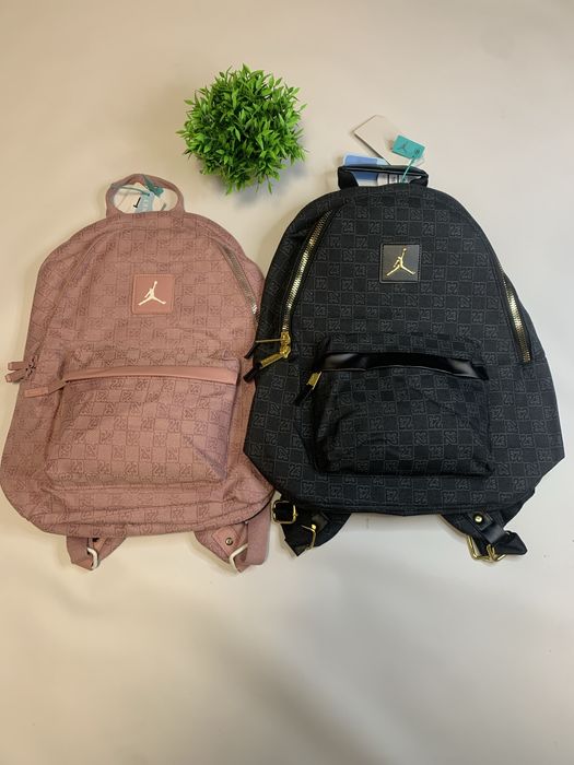 Рюкзак Jordan джордан Monogram/чорний/рожевий