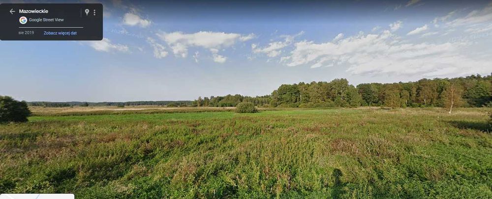 (Na sprzedaż) łąka w miejscowości Lipniak, woj. Mazowieckie, 5937 m2.