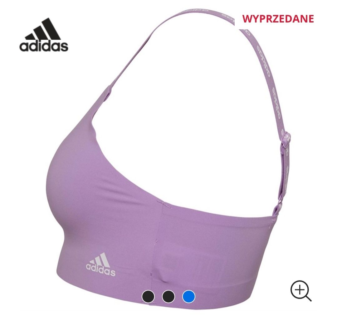 Stanik sportowy Adidas mocro cut free logo Scop
