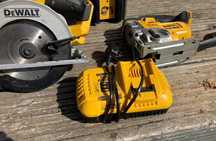 Zestaw kombi DeWalt 18V / wiertarka / piła / strug