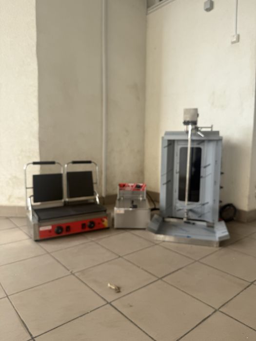 Гриль Прижимний,Апарат Для Шаурми,Фритюрниця Електричний Комплект!!!