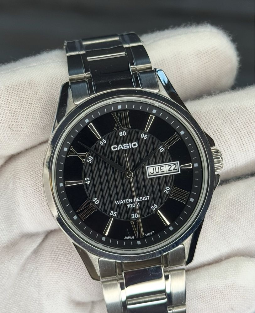 Годинник чоловічий Casio MTP-1384D-1A Оригінал Гарантія Часы мужские