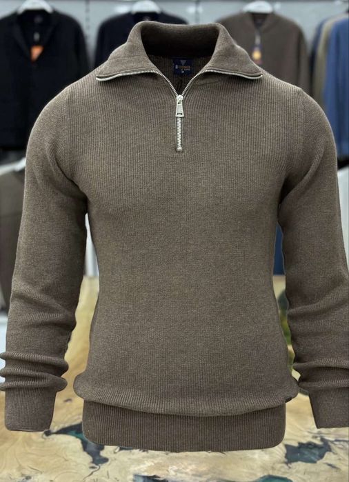 Светр Кофта Кофта на замок Чоловіча кофта на замок Однотонна кофта