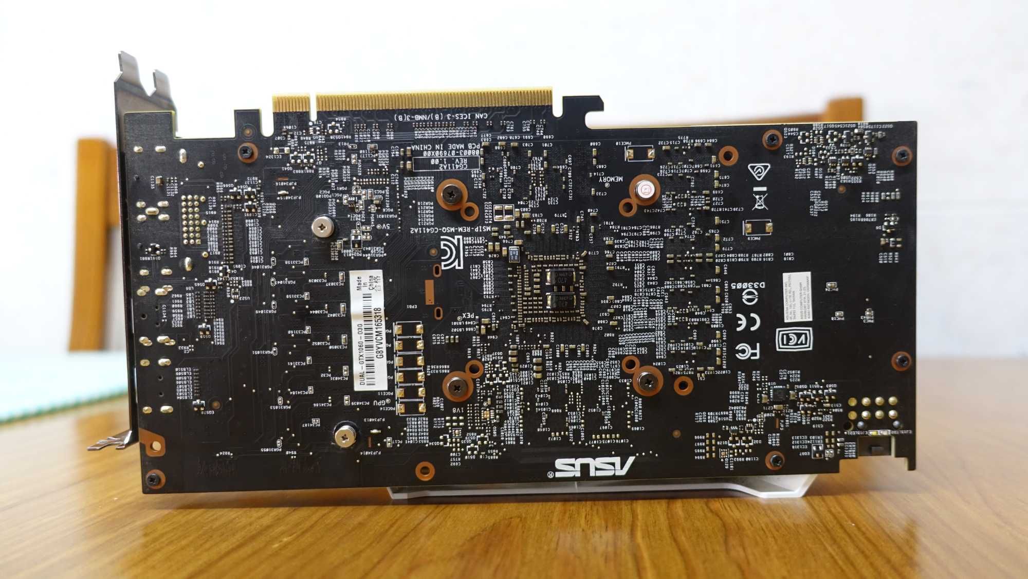 Placa Gráfica ASUS DUAL-GTX1060-O3G