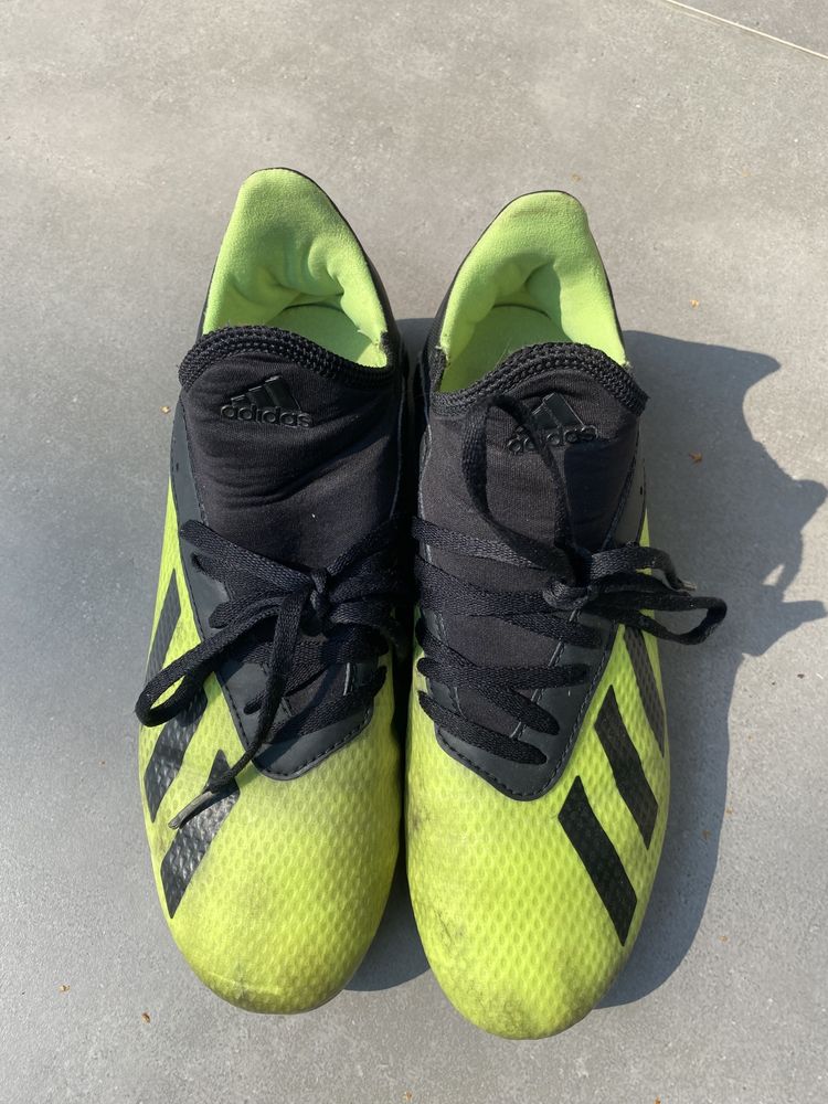 Buty piłkarskie korki adidas zielone