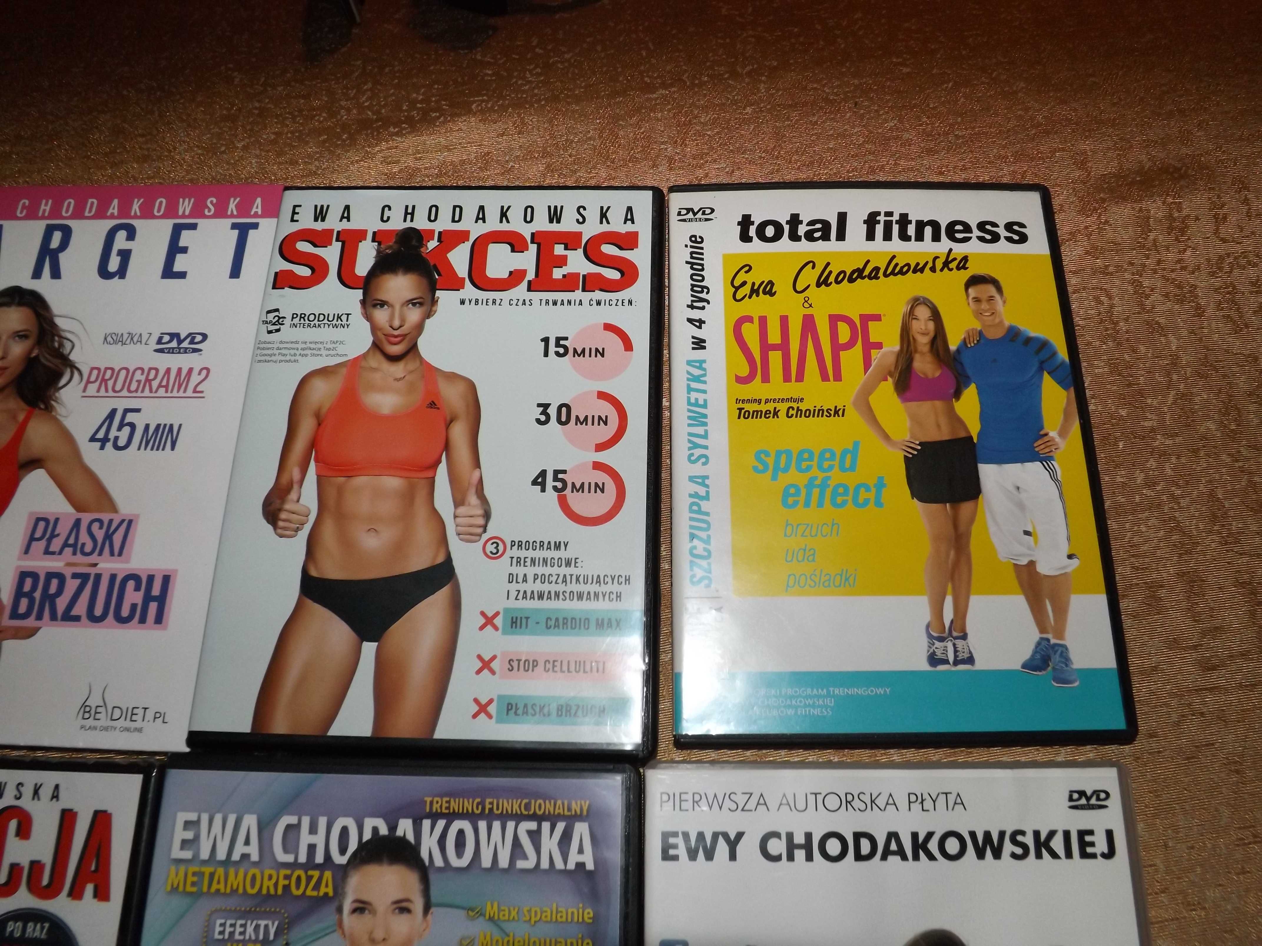 Ewa Chodakowska, Target, Pierwsza autorska dvd i inne