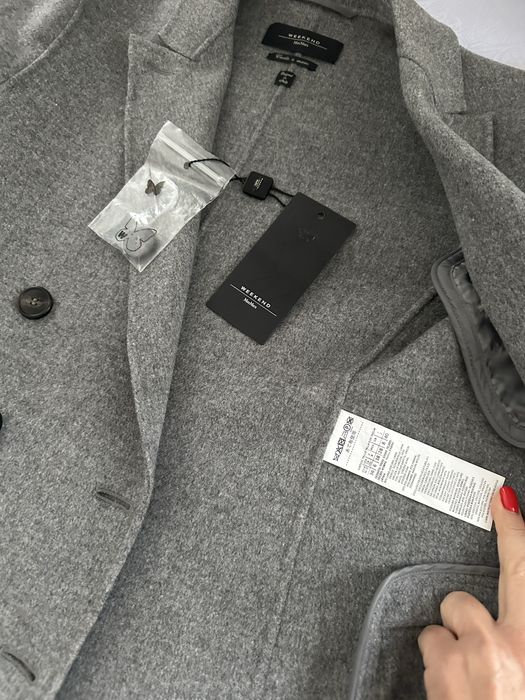 Полупальто, жакет MaxMara Weekend вовна