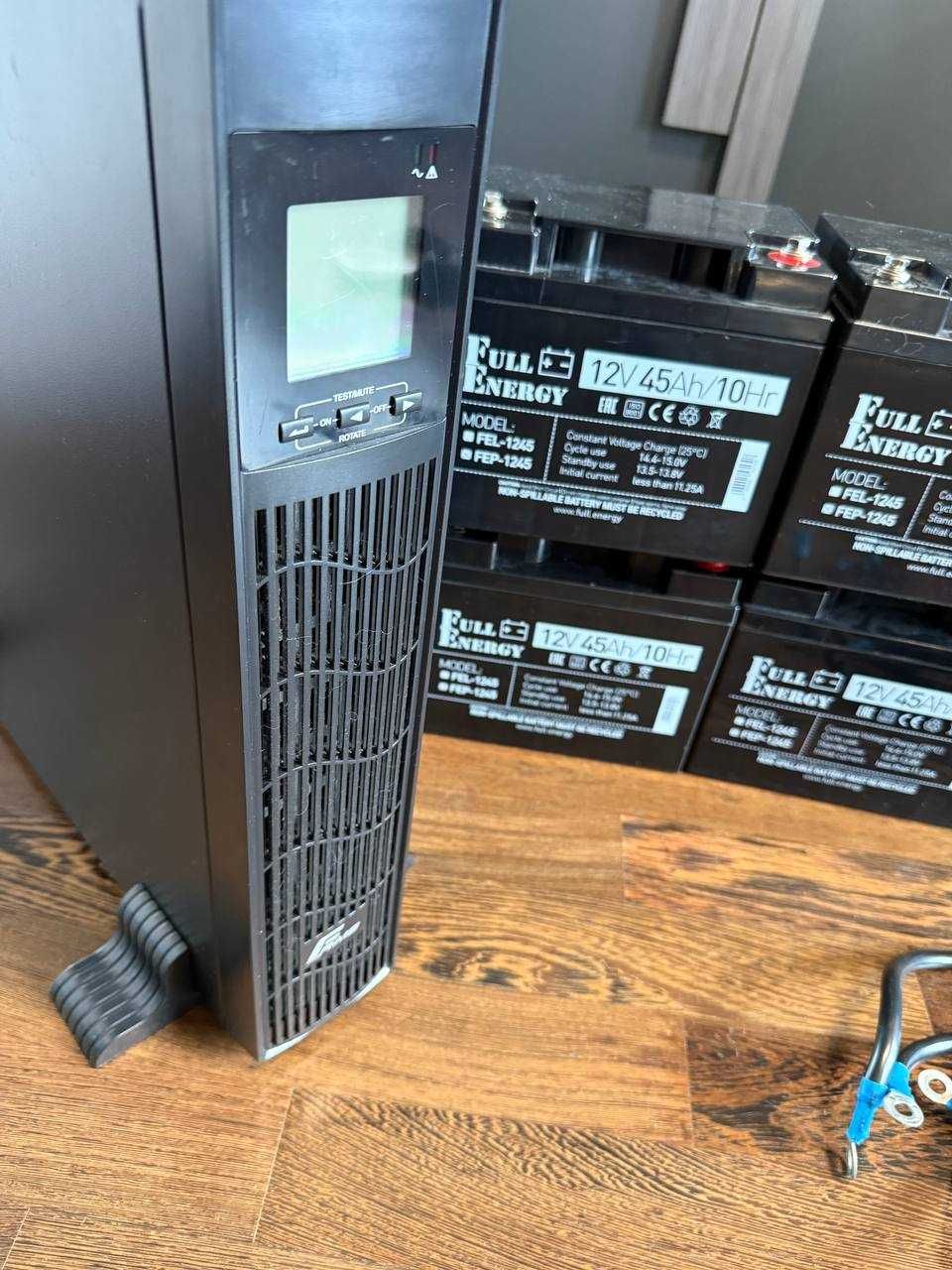 ДБЖ Frime Expert RT 3kVA/2700W (FXS3KRT) LB RACK 96В+батареи в подарок