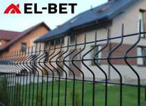 Ogrodzenia panelowe - panel podmurówka słupek obejmy - 1 mb EL-BET