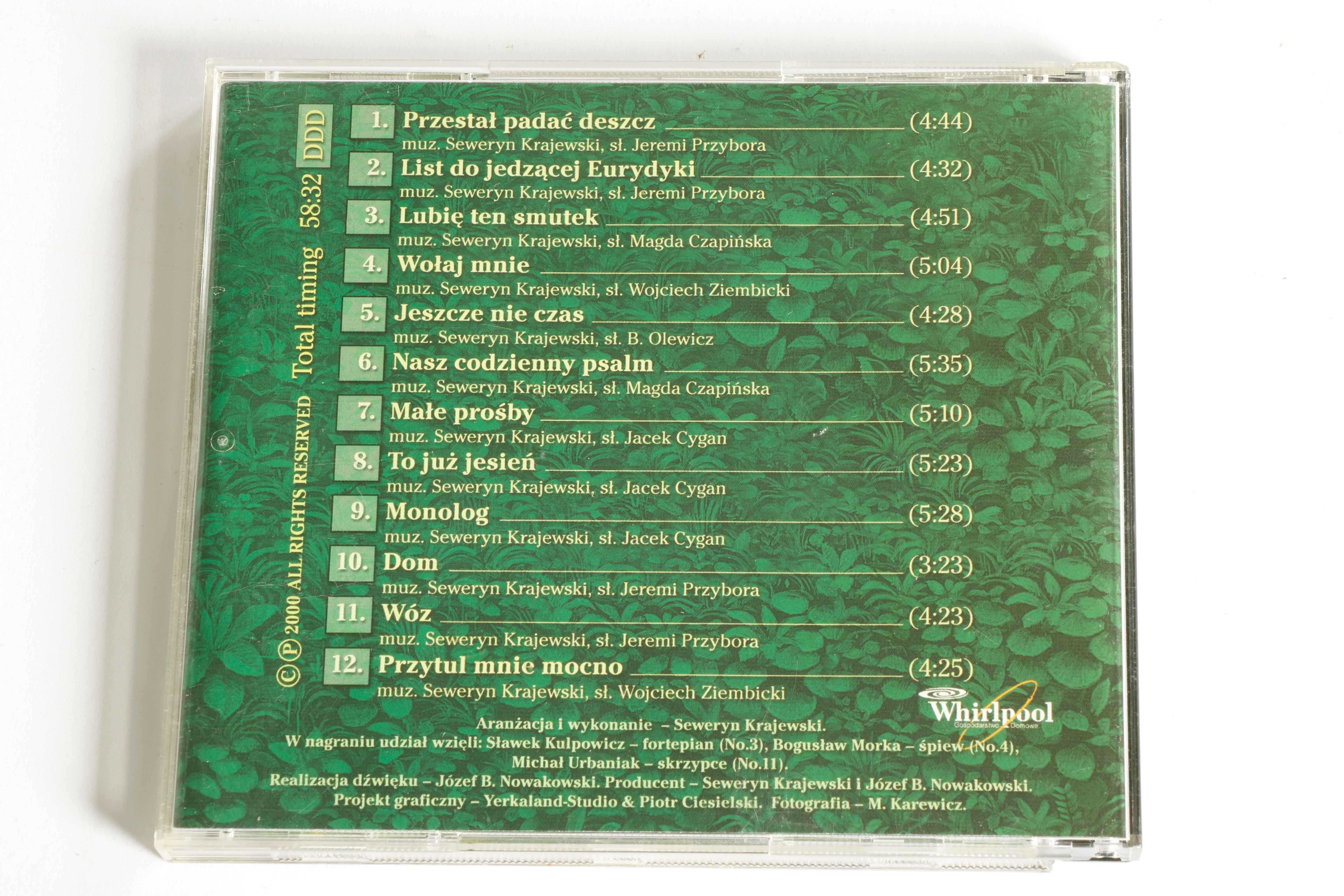 Seweryn Krajewski - Lubię ten smutek - CD