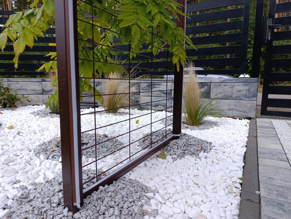 Pergola Ogrodowa Metalowa z oświetleniem LED