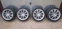 Lorinser lm6 5x112 18" z oponami letnimi