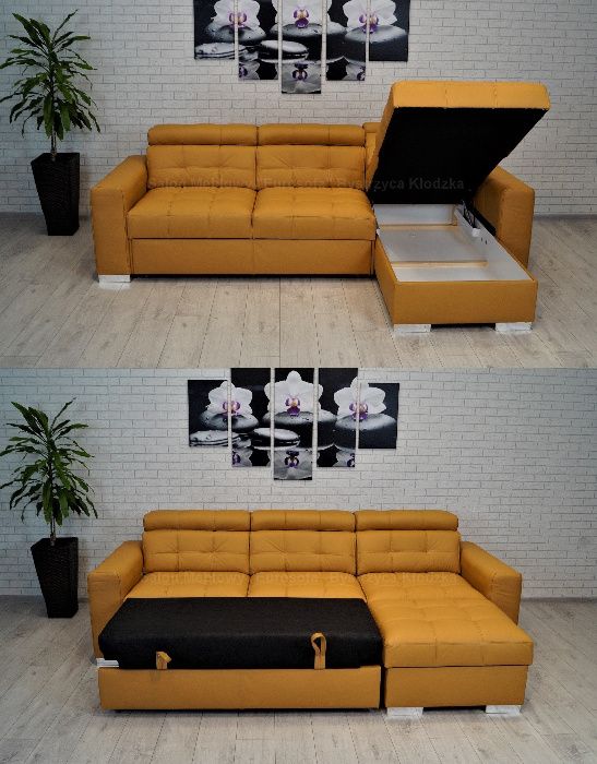 270x164 Narożnik ze skóry naturalnej 100%, rogówka sofa kanapa SKÓRA