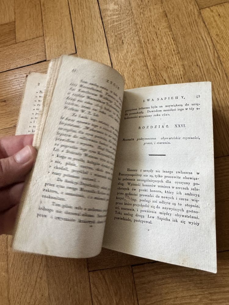 Kognowicki Orzechowski Żywoty sławnych polaków 1830 tom 2 Radom