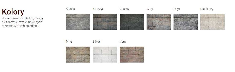 Ogrodzenie łupane GORC de Luxe GL38