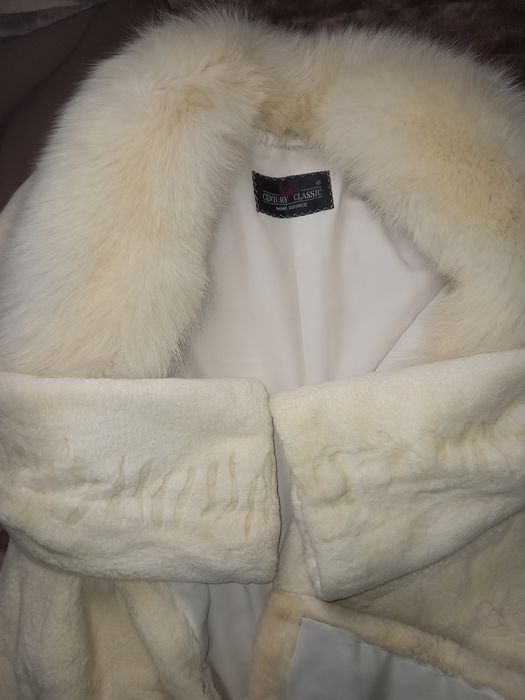 Шуба з хутра бобра