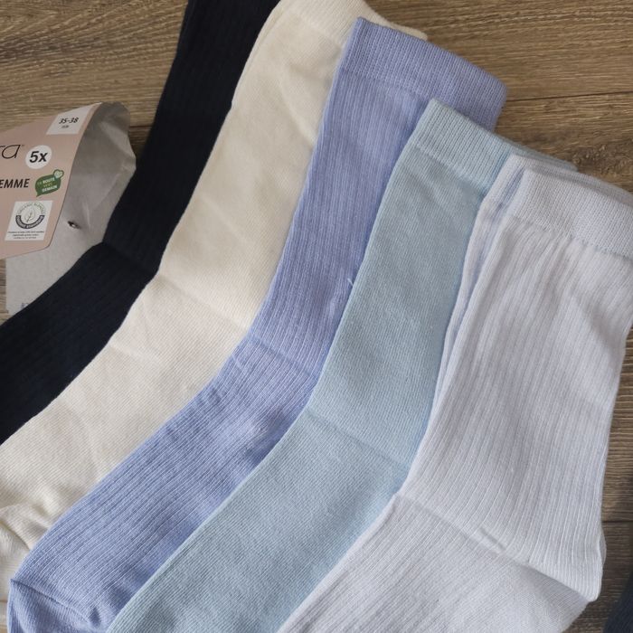 Нові якісні жіночі шкарпетки, набір 5 пар, 35-38, 39-42