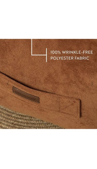 Puf kwadratowy, wysokiej jakości puf z siedziskiem 45x45cm