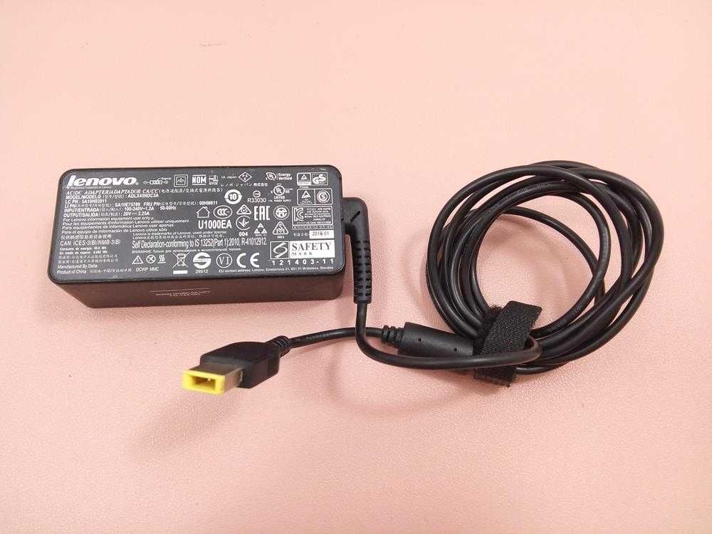 Zasilacz LENOVO 45W 20V 2.25A Slim Tip Gwarancja FV